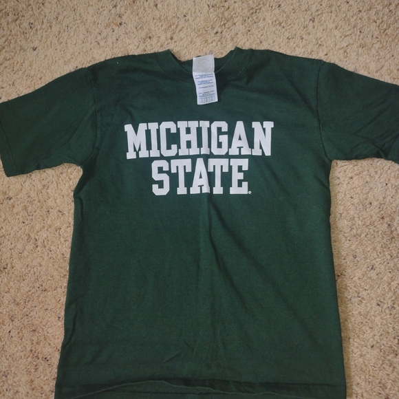 Green Michigan State Short Sleeve Tees - Picture 4 of 4